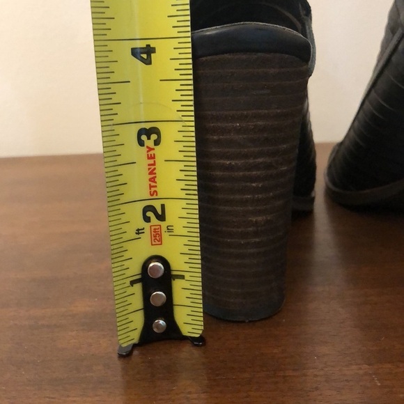 Lucky Brand Black Leather Slingback Sandals Size 8 - Picture 8 of 11